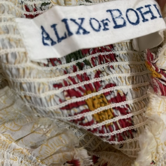 Alix Of Bohemia Floral Print Mock Neck Blouse - Picture 14 of 14